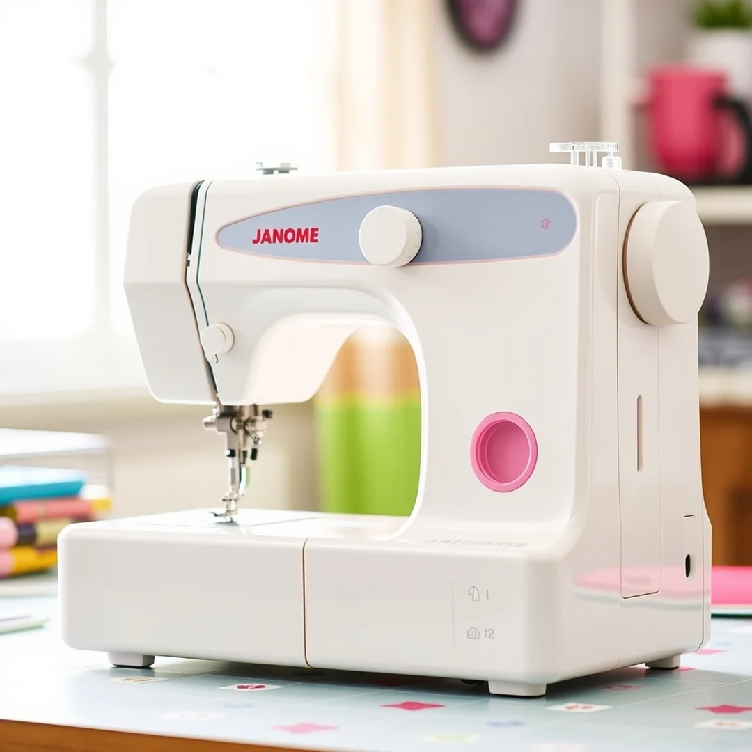 Janome Derby Line - 17 Best Sewing Machine for Beginners Easy and Affordable