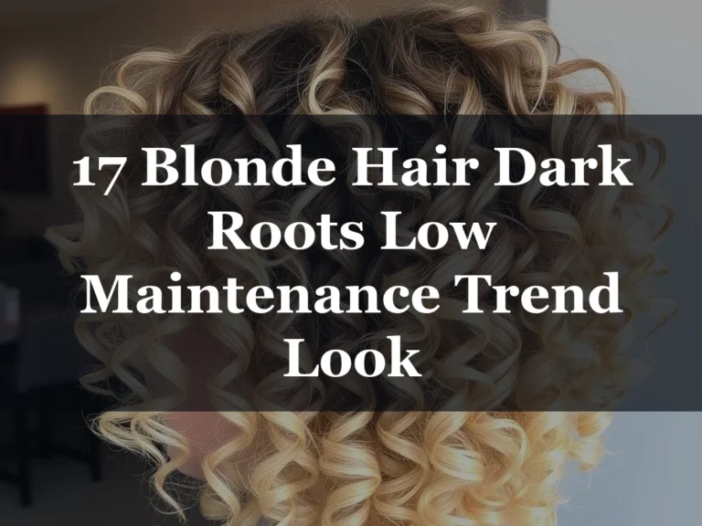 17 Blonde Hair Dark Roots Low Maintenance Trend Look - 17 Blonde Hair Dark Roots Low Maintenance Trend Look