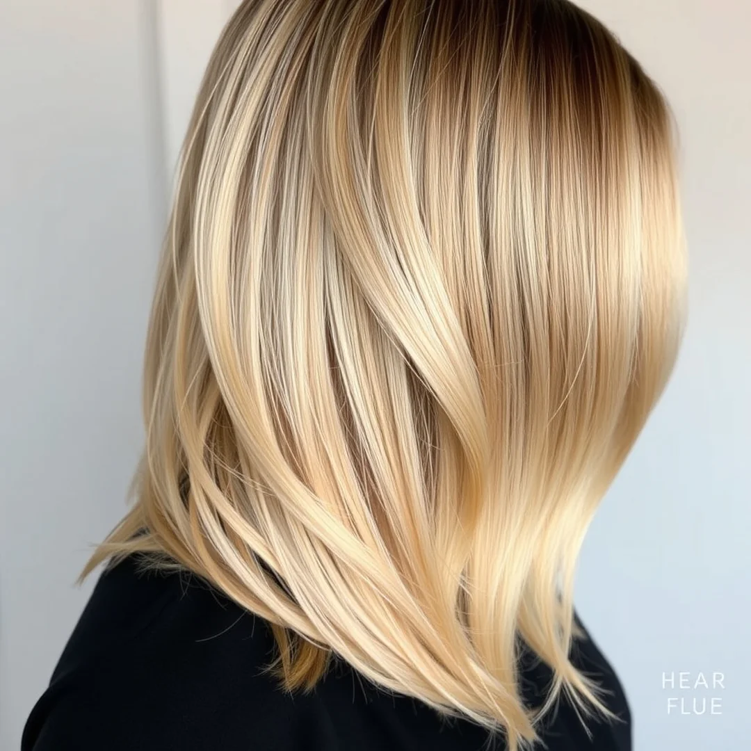 Moisturizing Rooted Blonde Styles - 17 Blonde Hair Dark Roots Low Maintenance Trend Look