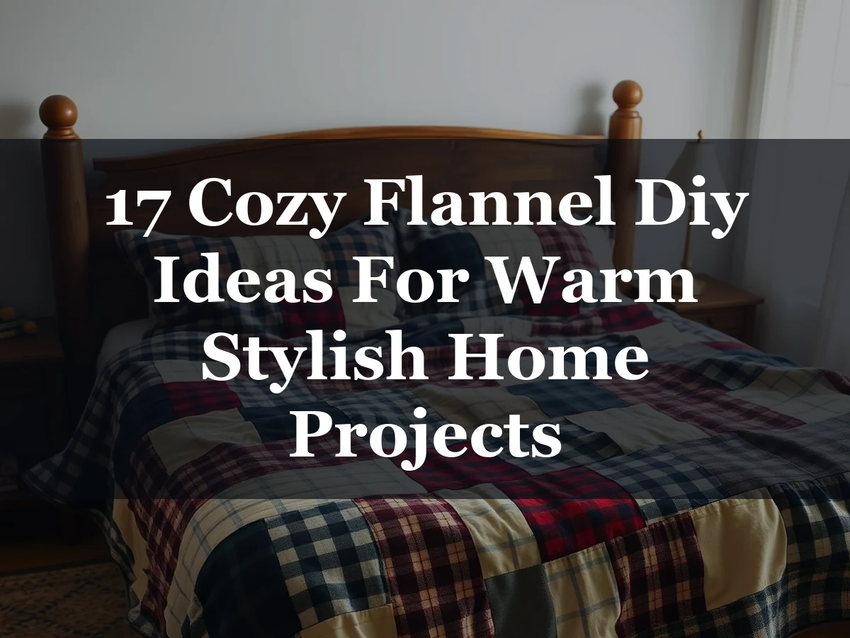 17 Cozy Flannel Diy Ideas For Warm Stylish Home Projects - 17 Cozy Flannel DIY Ideas for Warm Stylish Home Projects