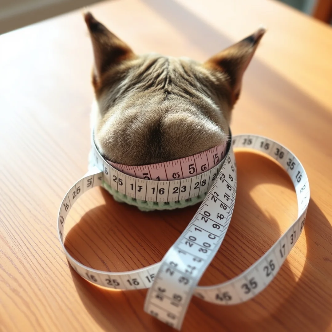 Measuring Cat Necks - 17 Crochet Cat Collar Designs Cute Pet Accessories DIY