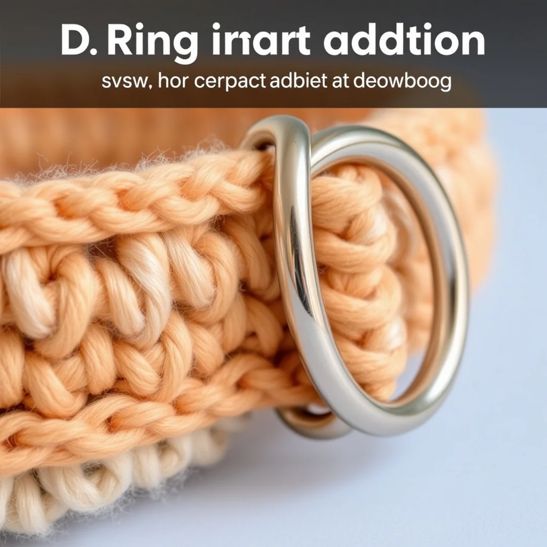 D Ring Addition - 17 Crochet Cat Collar Designs Cute Pet Accessories DIY