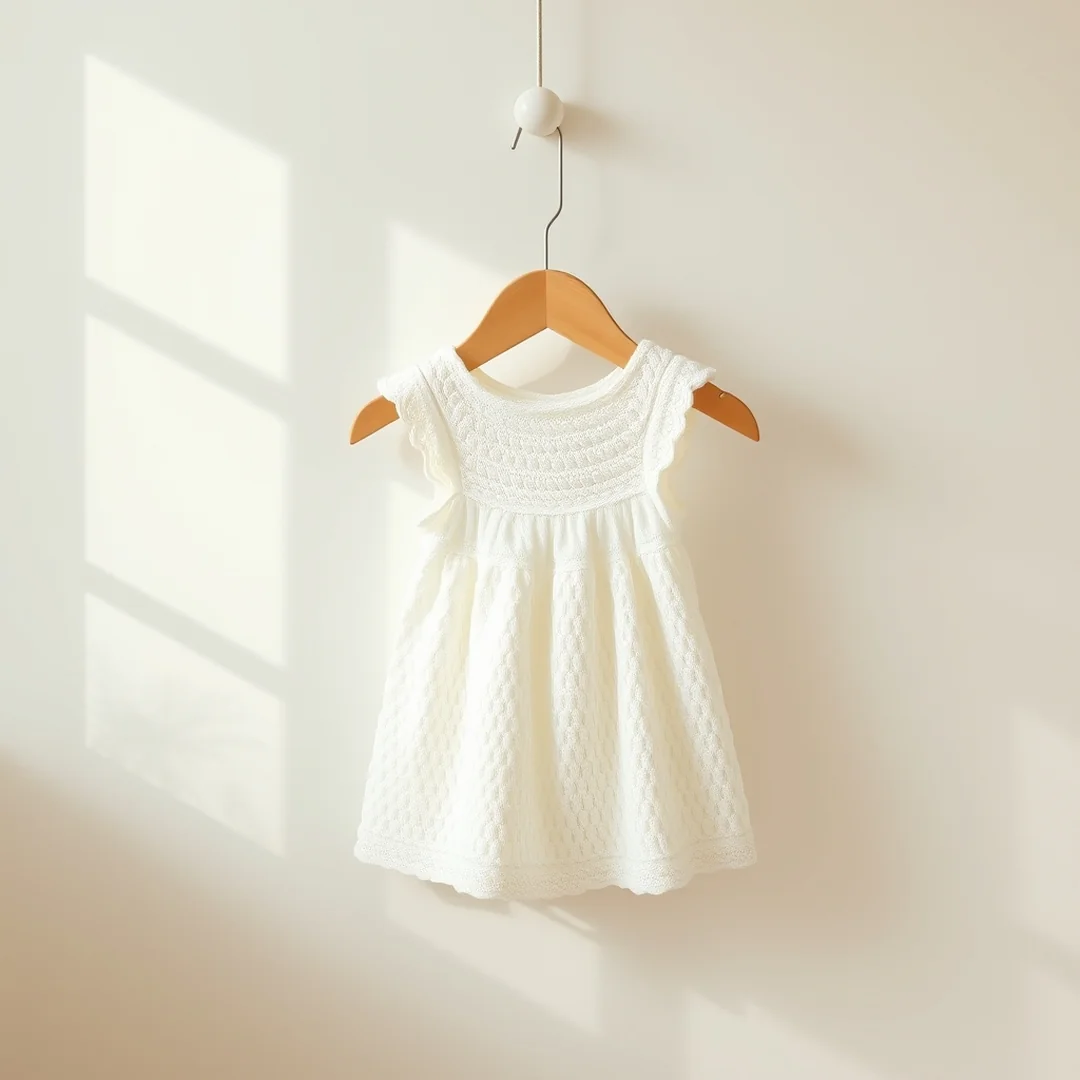 Simple Cotton Dress - 17 Crochet Infant Dress Patterns Soft Cute Easy Designs