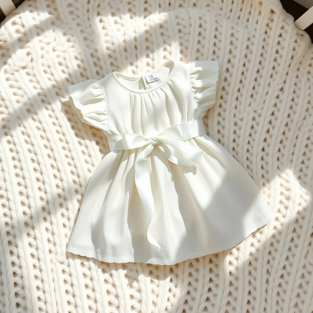 Beginner Ribbon Dress - 17 Crochet Infant Dress Patterns Soft Cute Easy Designs