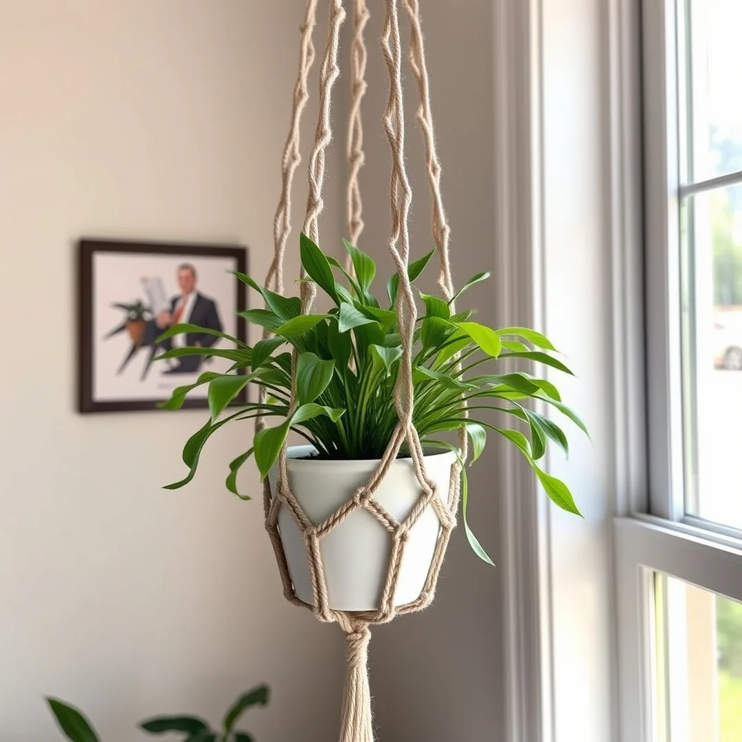 Easy Plant Hangers - 17 Cute Crochet Ideas for Beginners Easy Fun Creative Projects