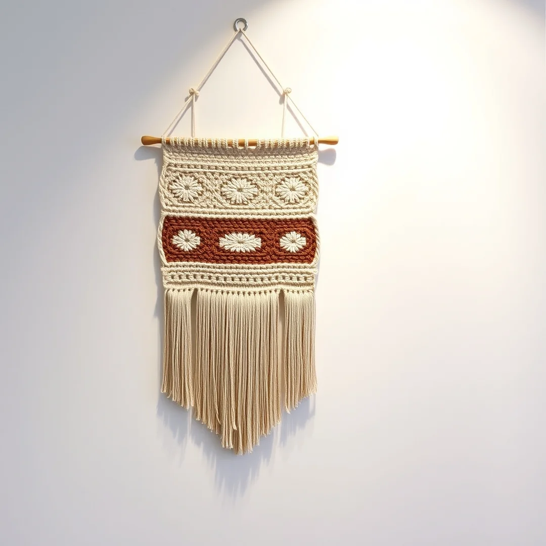 Small Wall Hanging - 17 Cute Crochet Ideas for Beginners Easy Fun Creative Projects