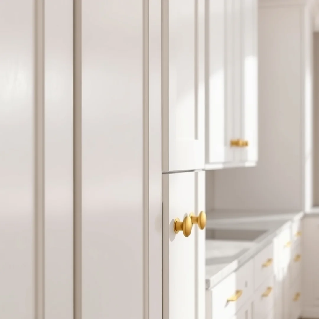 Brushed Gold Hardware - 17 Dreamy DIY Home Aesthetic Upgrade Ideas for Spaces