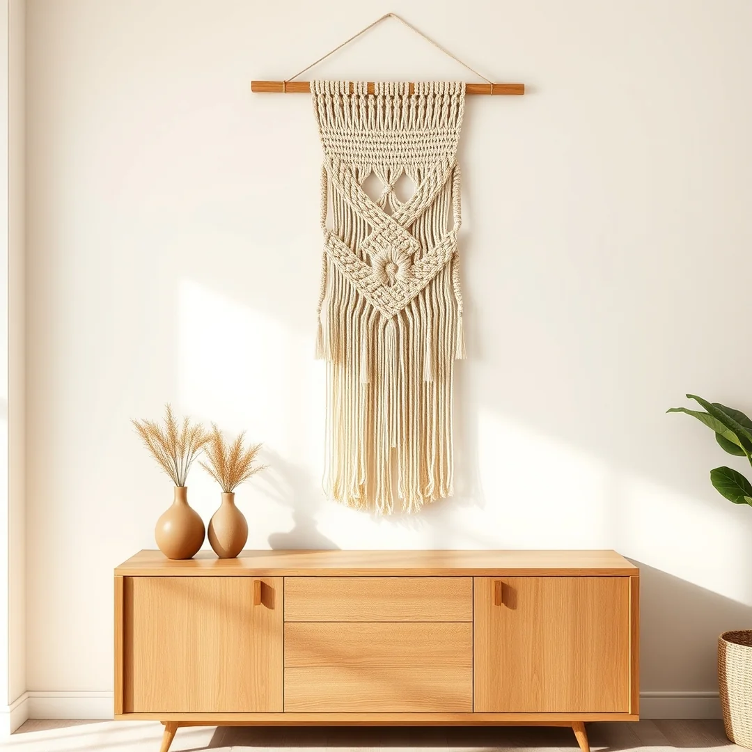 Macrame Wall Decor - 17 Dreamy DIY Home Aesthetic Upgrade Ideas for Spaces