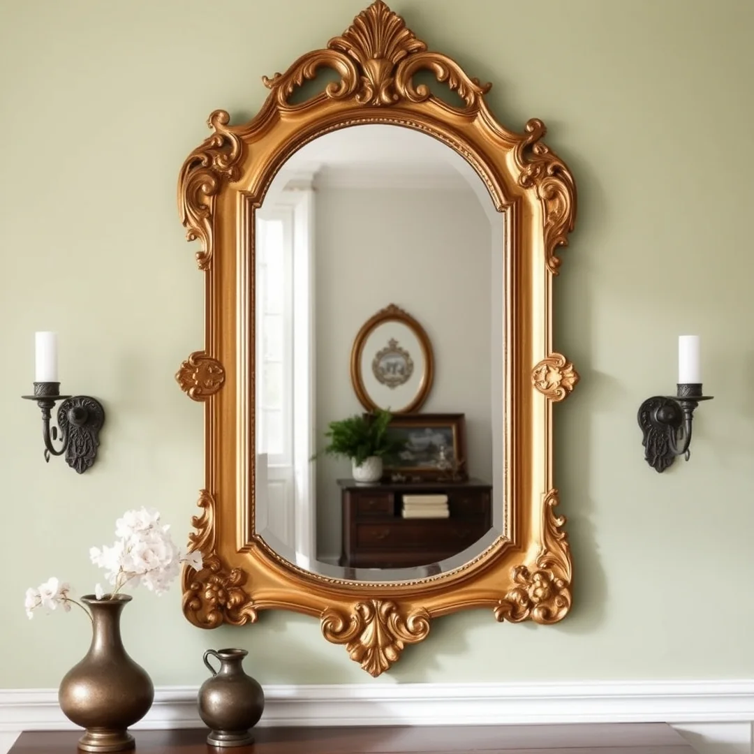 Vintage Mirror Makeovers - 17 Dreamy DIY Home Aesthetic Upgrade Ideas for Spaces