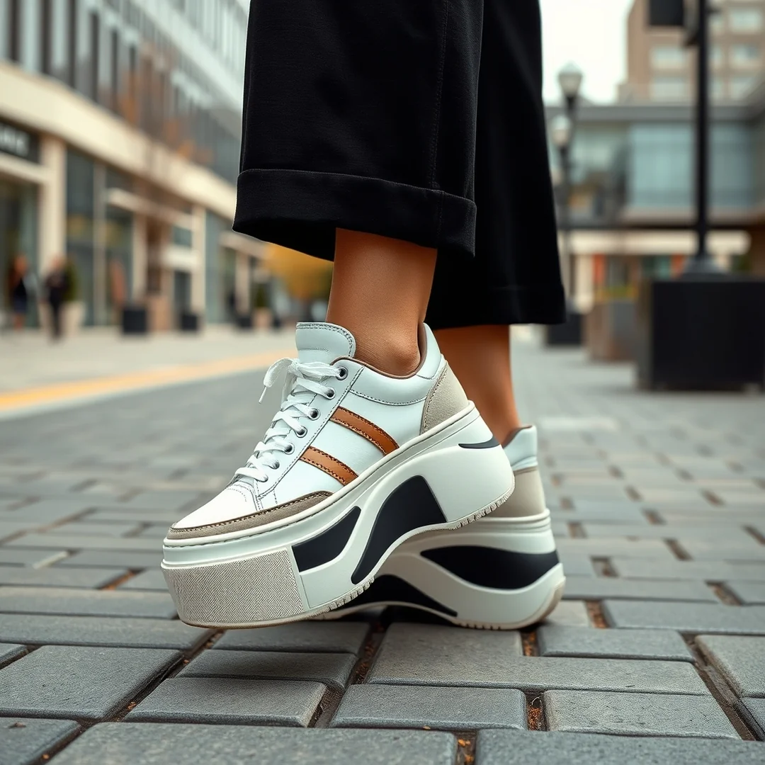 Platform Sneaker Style - 17 Early 2000s Street Fashion Women Trendy Looks Now