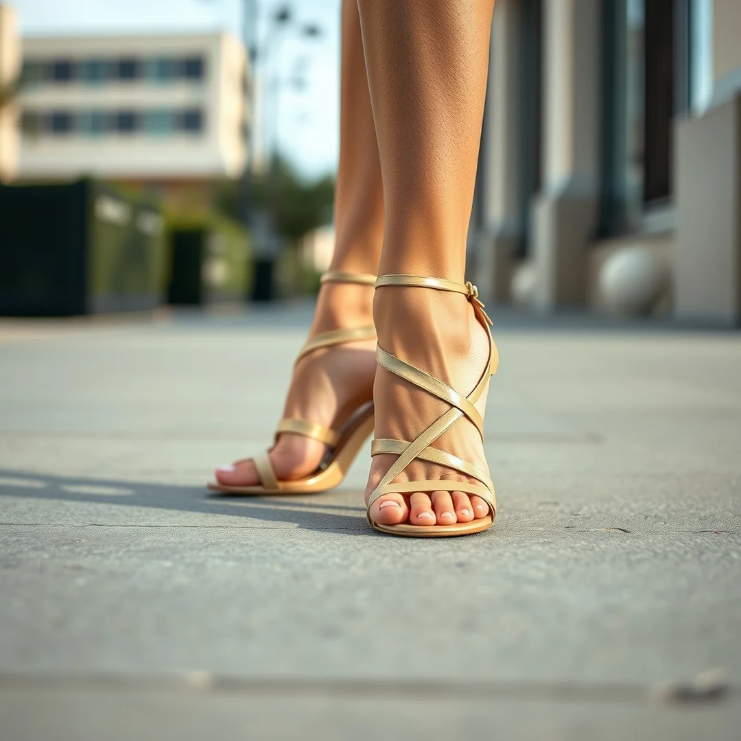 Sleek Strappy Heeled Sandals - 17 Early 2000s Street Fashion Women Trendy Looks Now