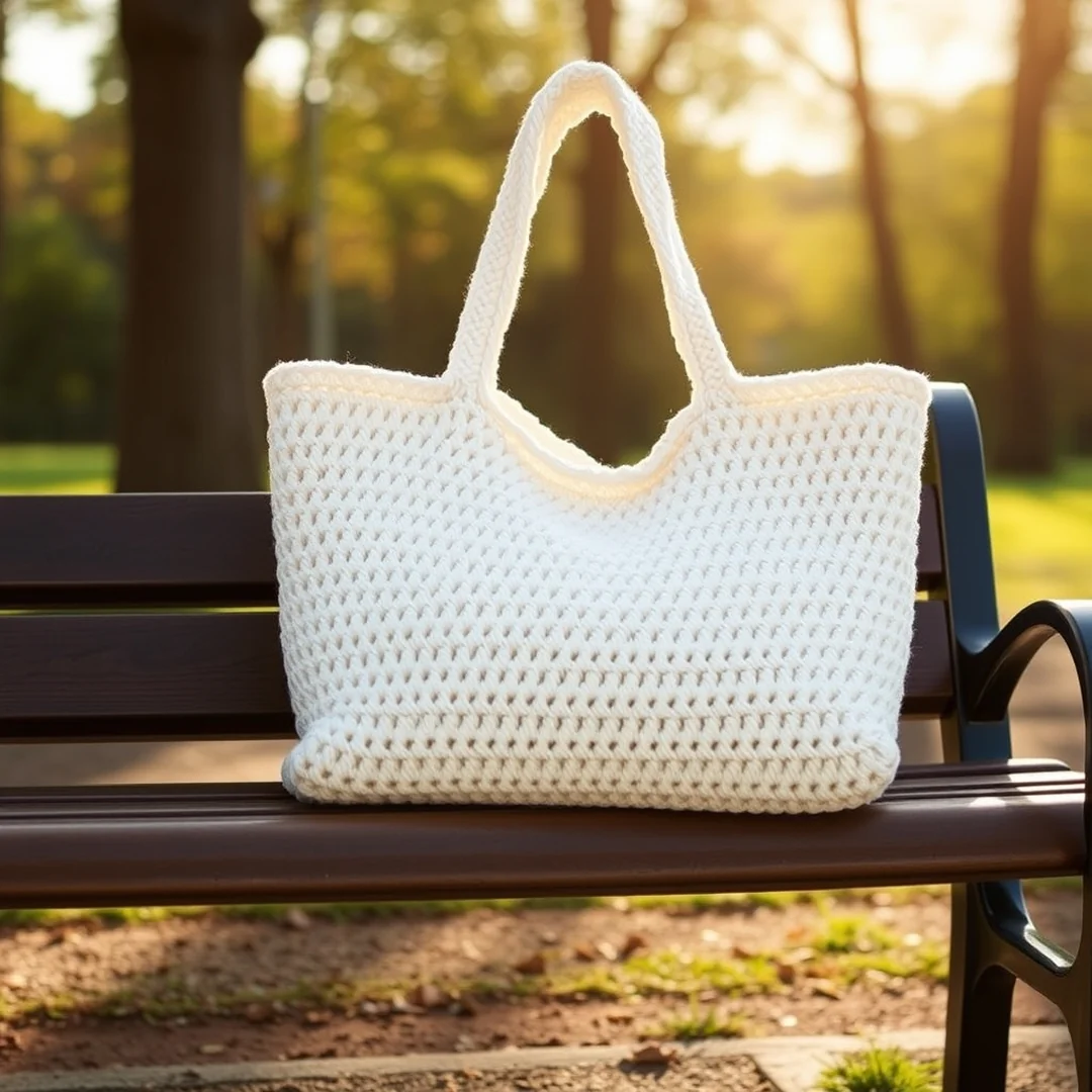 Basic Tote Bags - 17 Easy Crochet Ideas for Beginners Simple and Creative