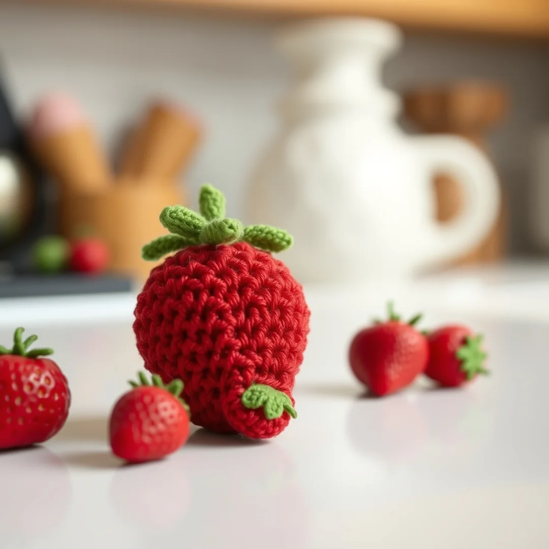 Mini Fruit Pattern - 17 Easy Pixel Crochet Patterns for Beginners Creative Fun