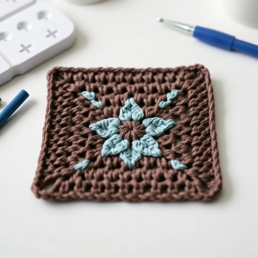 Simple Icon Motif - 17 Easy Pixel Crochet Patterns for Beginners Creative Fun