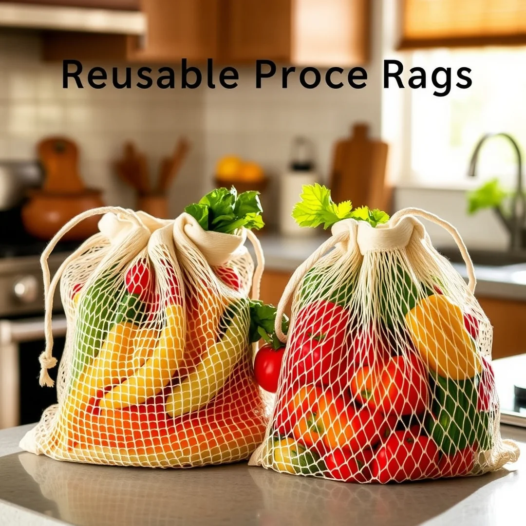 Reusable Produce Bags - 17 Easy Sewing Projects That Look Cute and Useful Ideas