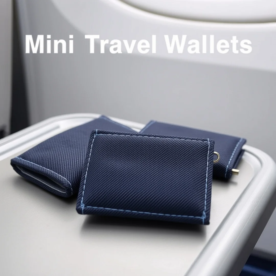 Mini Travel Wallets - 17 Easy Sewing Projects That Look Cute and Useful Ideas