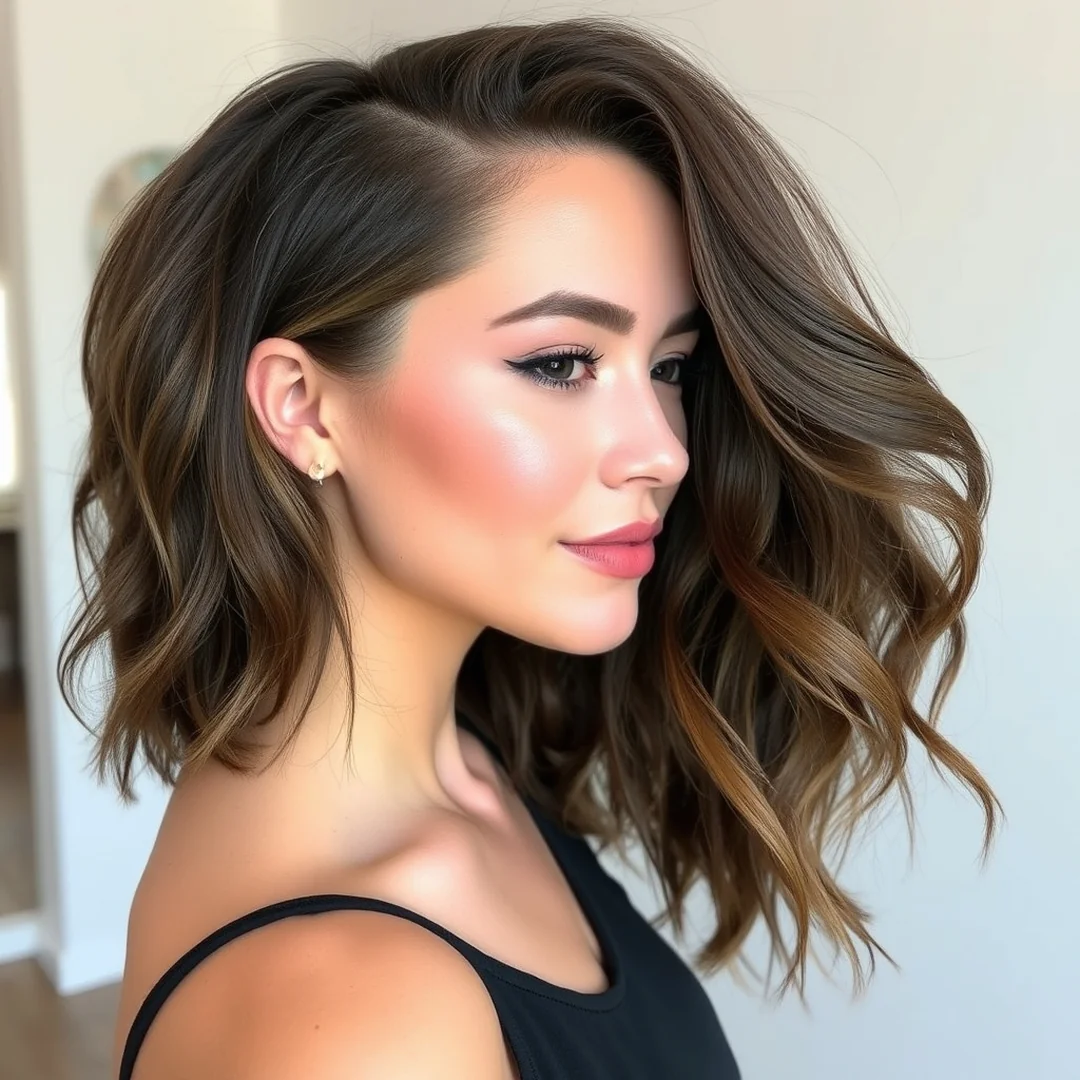 Face Framing Layers - 17 Face Framing Curtain Bangs Wavy Hair Layered Styles