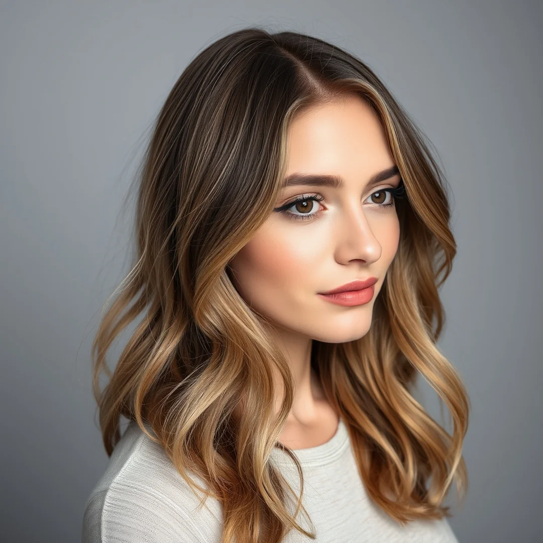 Subtle Face Framing - 17 Face Framing Curtain Bangs Wavy Hair Layered Styles