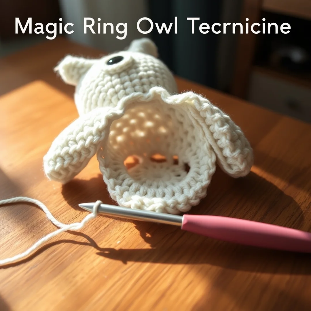 Magic Ring Owl Technique - 17 Owl Crochet Pattern Free Cute Amigurumi Beginner Ideas