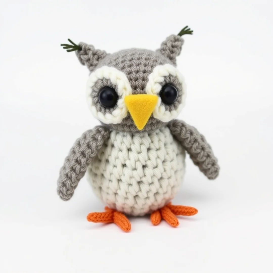 Felt Beak Design Ideas - 17 Owl Crochet Pattern Free Cute Amigurumi Beginner Ideas