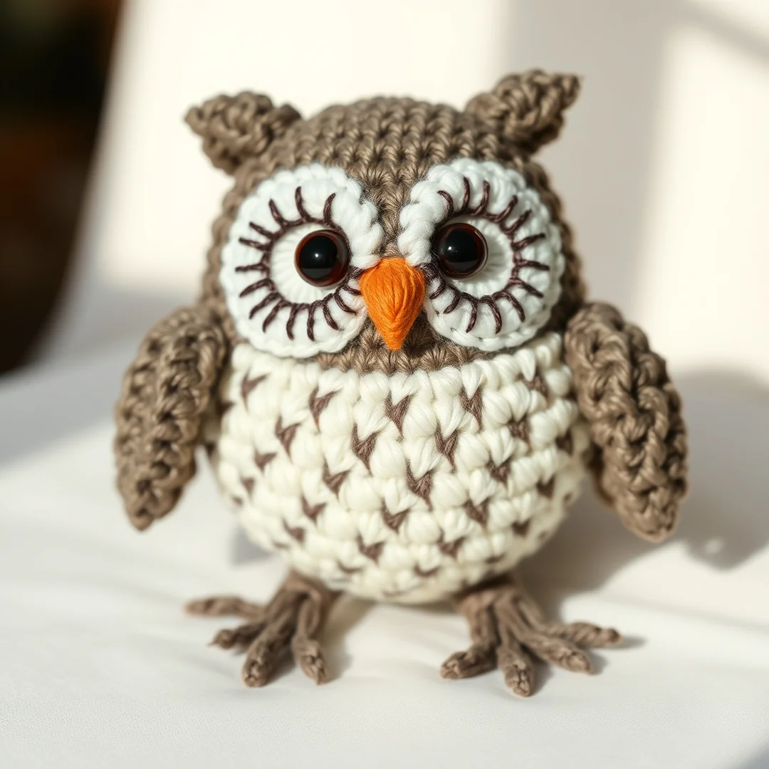 Embroidering Owl Expressions - 17 Owl Crochet Pattern Free Cute Amigurumi Beginner Ideas