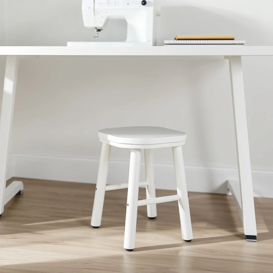 Nesting Stools for Desks - 17 Sewing Area Ideas for Small Spaces Feel Bigger Smart
