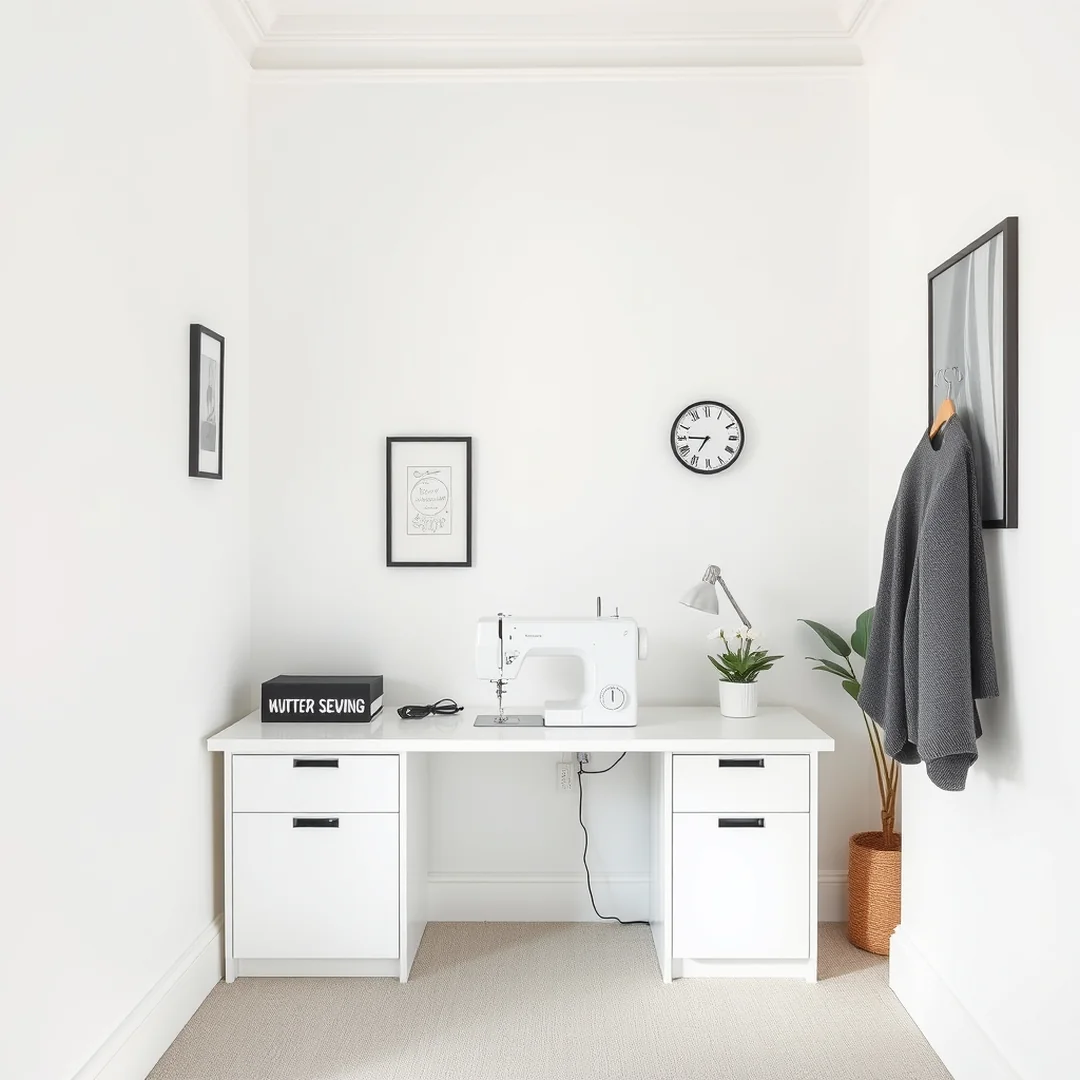 Smart Sewing Corners - 17 Sewing Area Ideas for Small Spaces Feel Bigger Smart