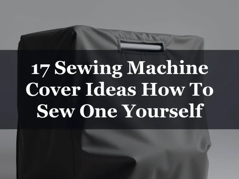 17 Sewing Machine Cover Ideas How To Sew One Yourself - 17 Sewing Machine Cover Ideas How to Sew One Yourself