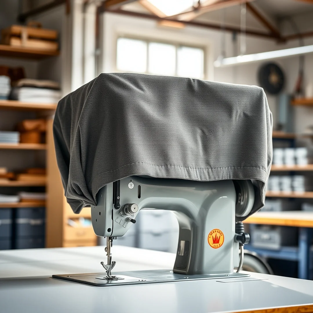 Heavy Canvas Cover - 17 Sewing Machine Cover Ideas How to Sew One Yourself