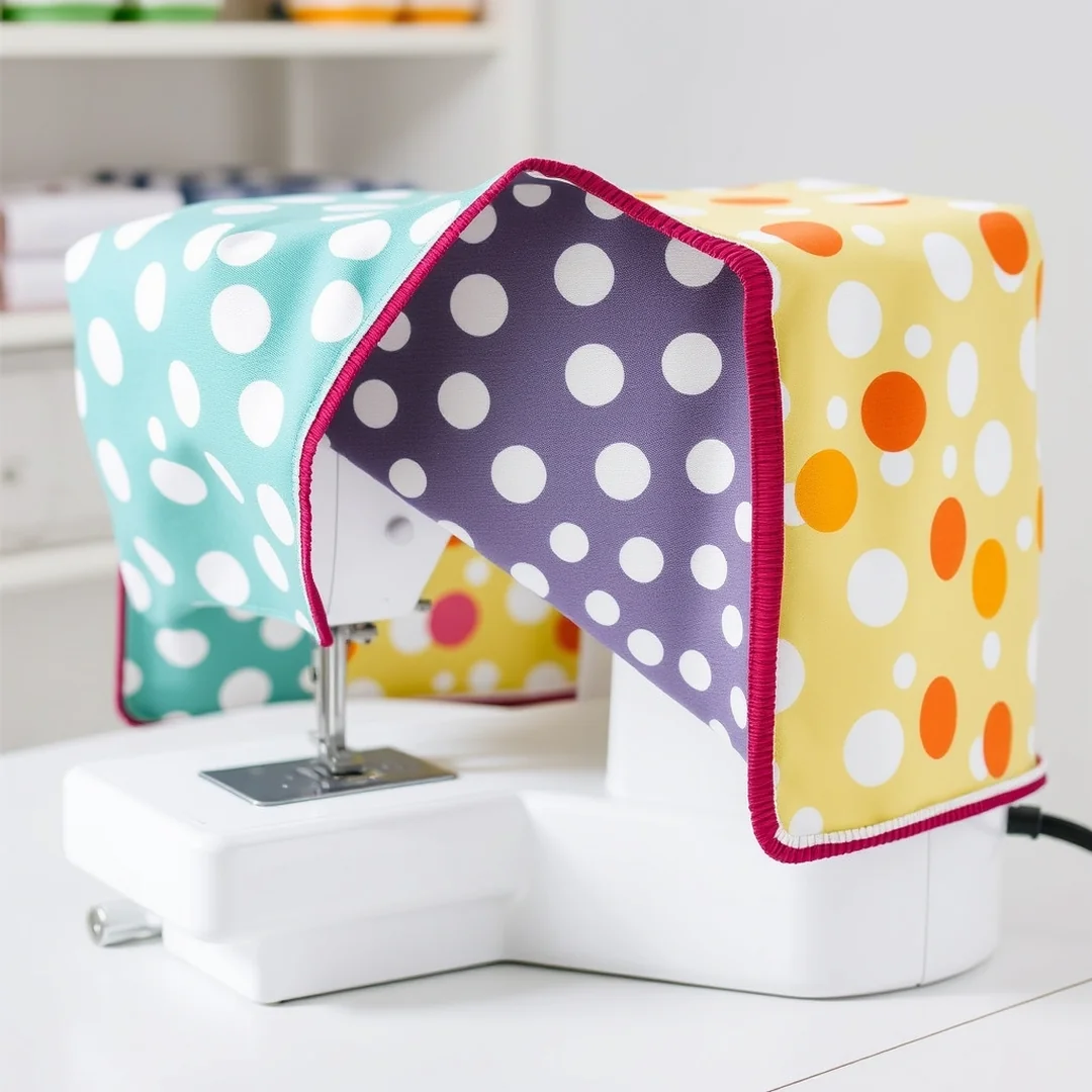 Reversible Fabric Cover - 17 Sewing Machine Cover Ideas How to Sew One Yourself