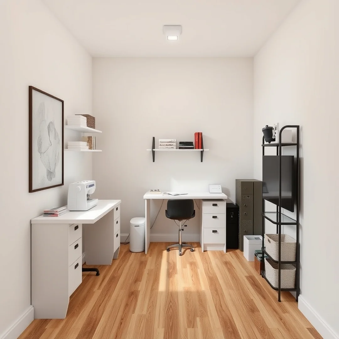 Small Sewing Room Layout - 17 Small Sewing Room Ideas for Spacious Organized Setup