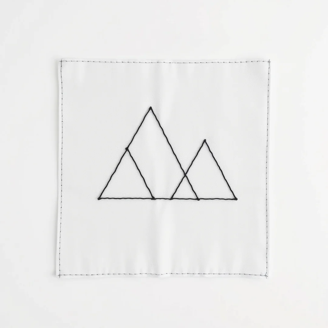 Abstract Geometric Shapes - 18 Beginner Embroidery Patterns Easy Beautiful Designs