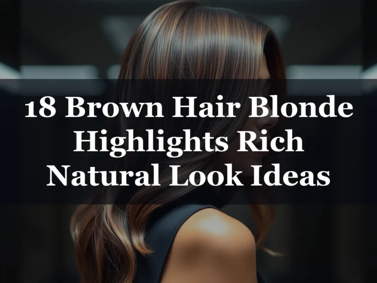 18 Brown Hair Blonde Highlights Rich Natural Look Ideas - 18 Brown Hair Blonde Highlights Rich Natural Look Ideas