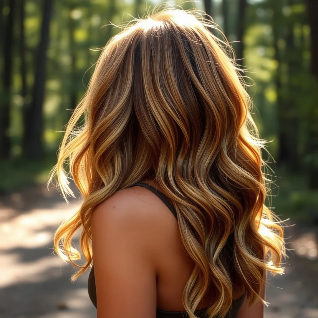Warm Toned Highlights - 18 Brown Hair Blonde Highlights Rich Natural Look Ideas