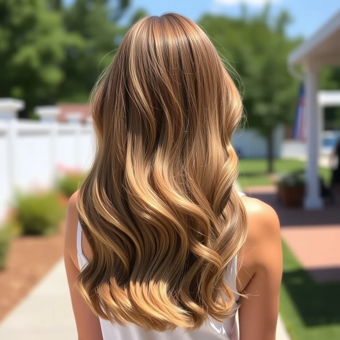 Caramel Balayage Style - 18 Brown Hair Blonde Highlights Rich Natural Look Ideas