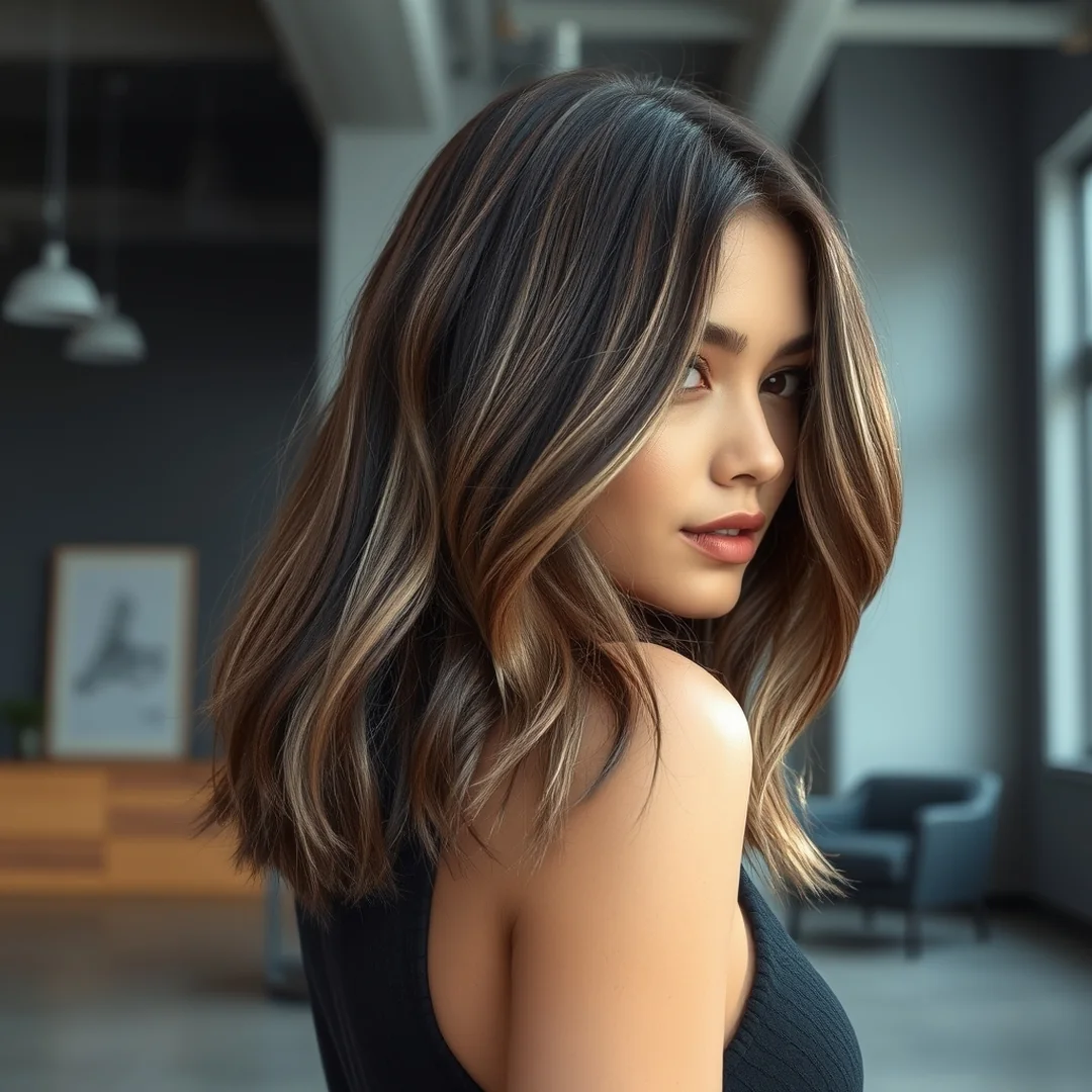 Subtle Ash Highlights - 18 Brown Hair Blonde Highlights Rich Natural Look Ideas