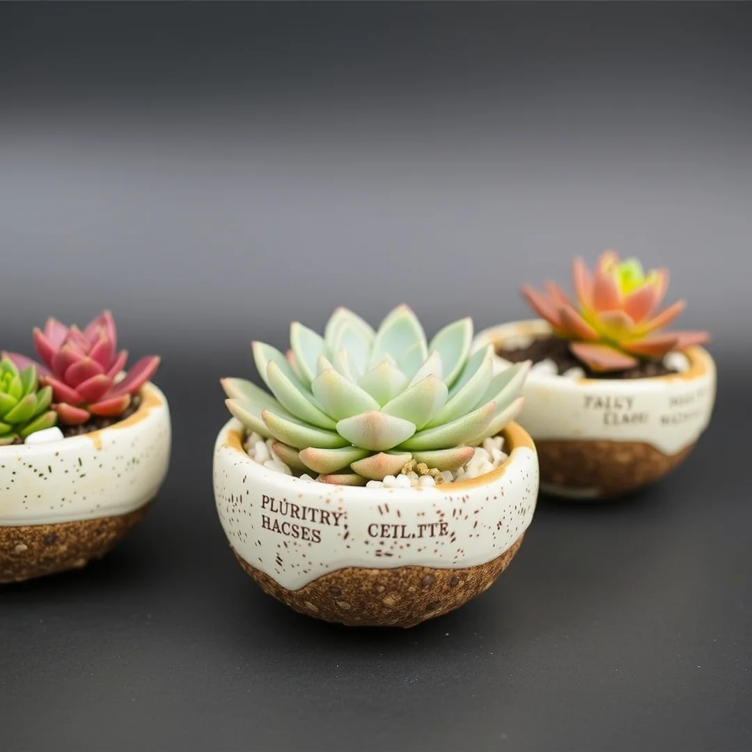 Small Space Succulent Bowls - 18 DIY Container Gardening Ideas for Small Spaces Home