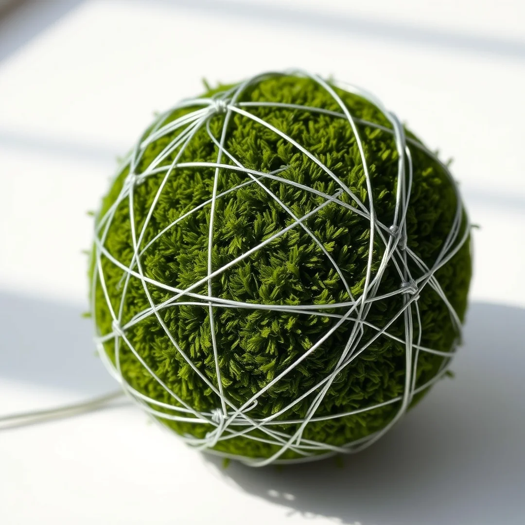 Fishing Line Techniques - 18 DIY Moss Ball Project Step by Step Beginner Guide