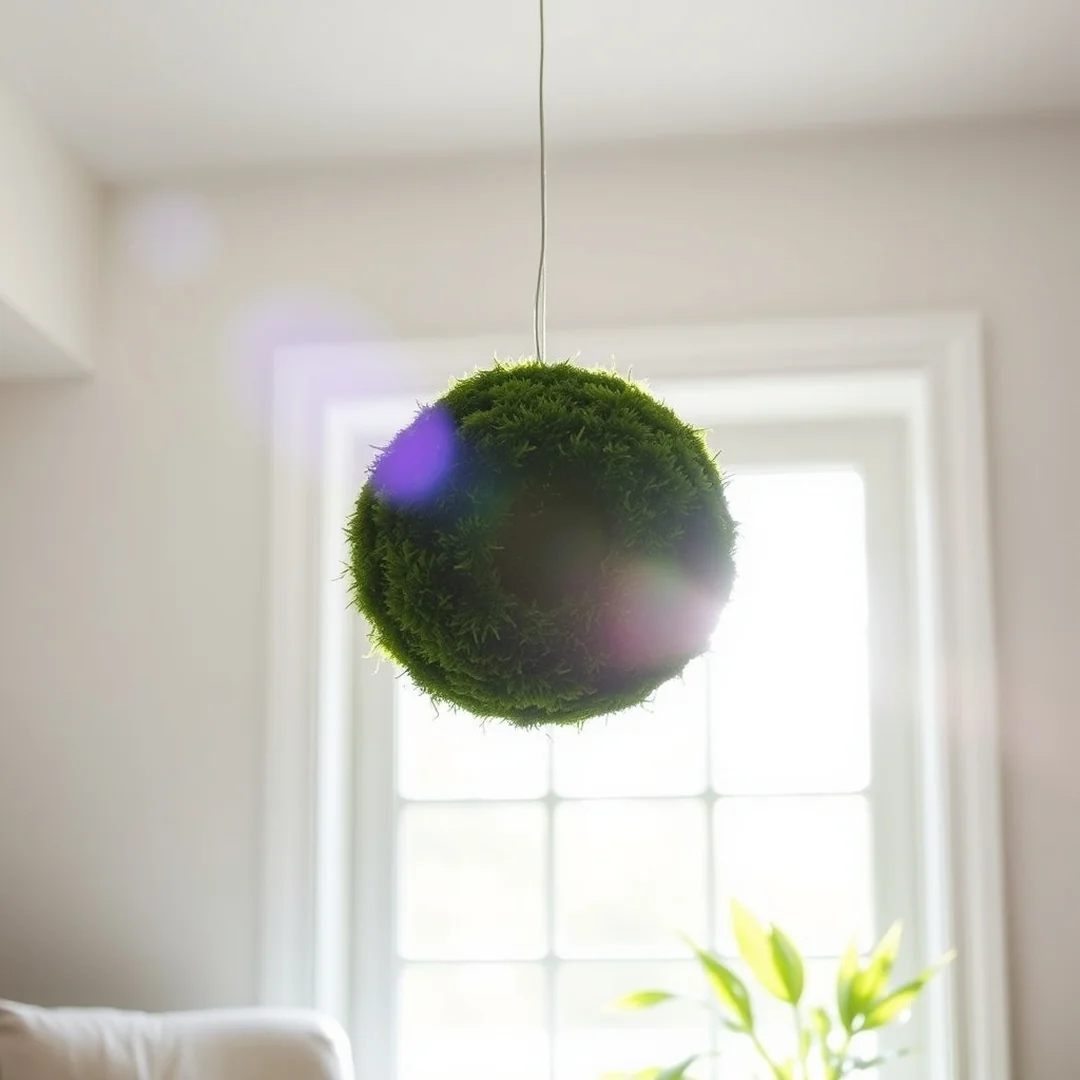 Hanging Your Moss Ball - 18 DIY Moss Ball Project Step by Step Beginner Guide