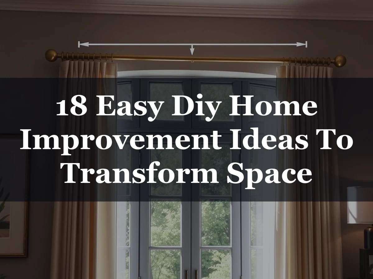 18 Easy Diy Home Improvement Ideas To Transform Space - 18 Easy DIY Home Improvement Ideas to Transform Space