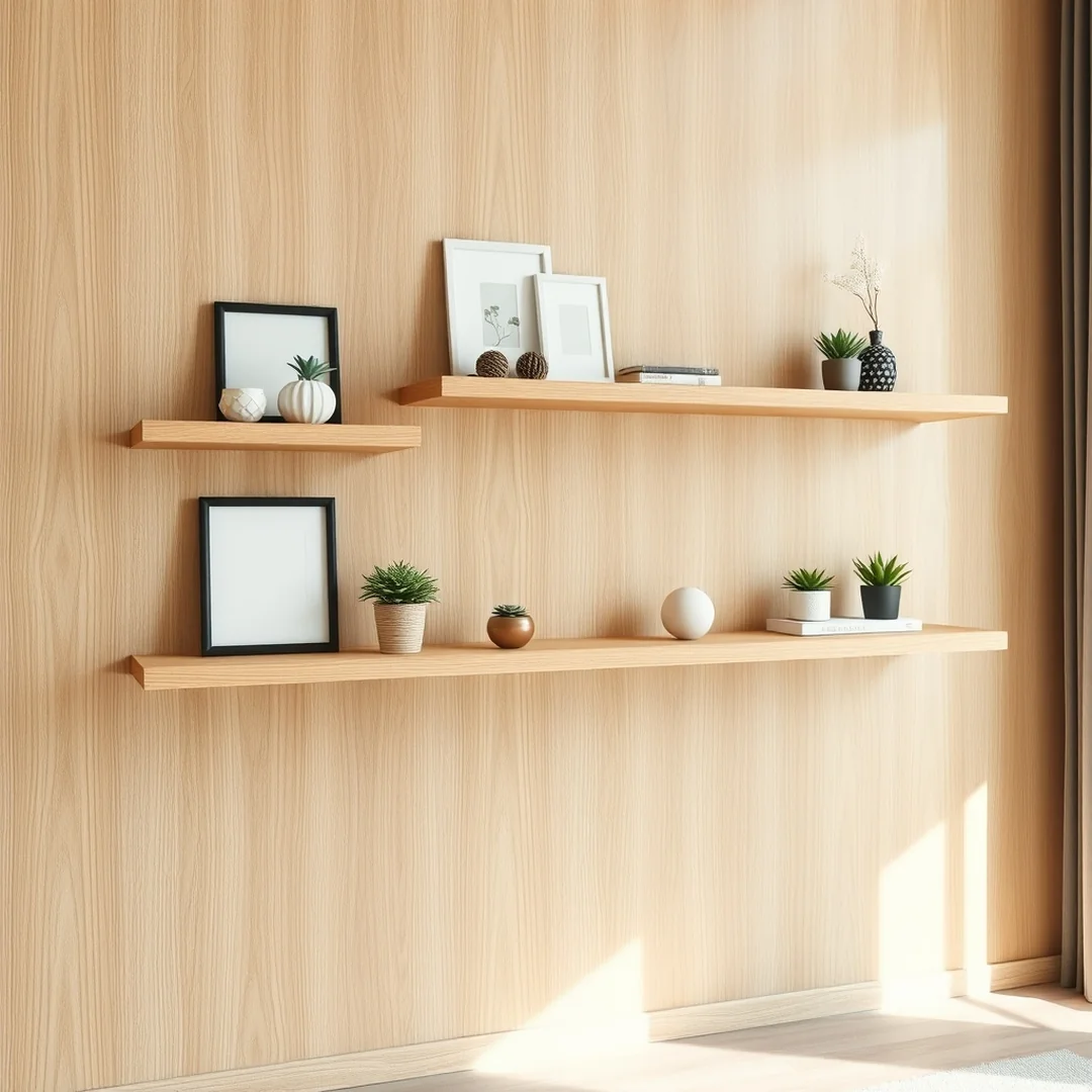 Floating Wall Shelves - 18 Easy DIY Home Improvement Ideas to Transform Space