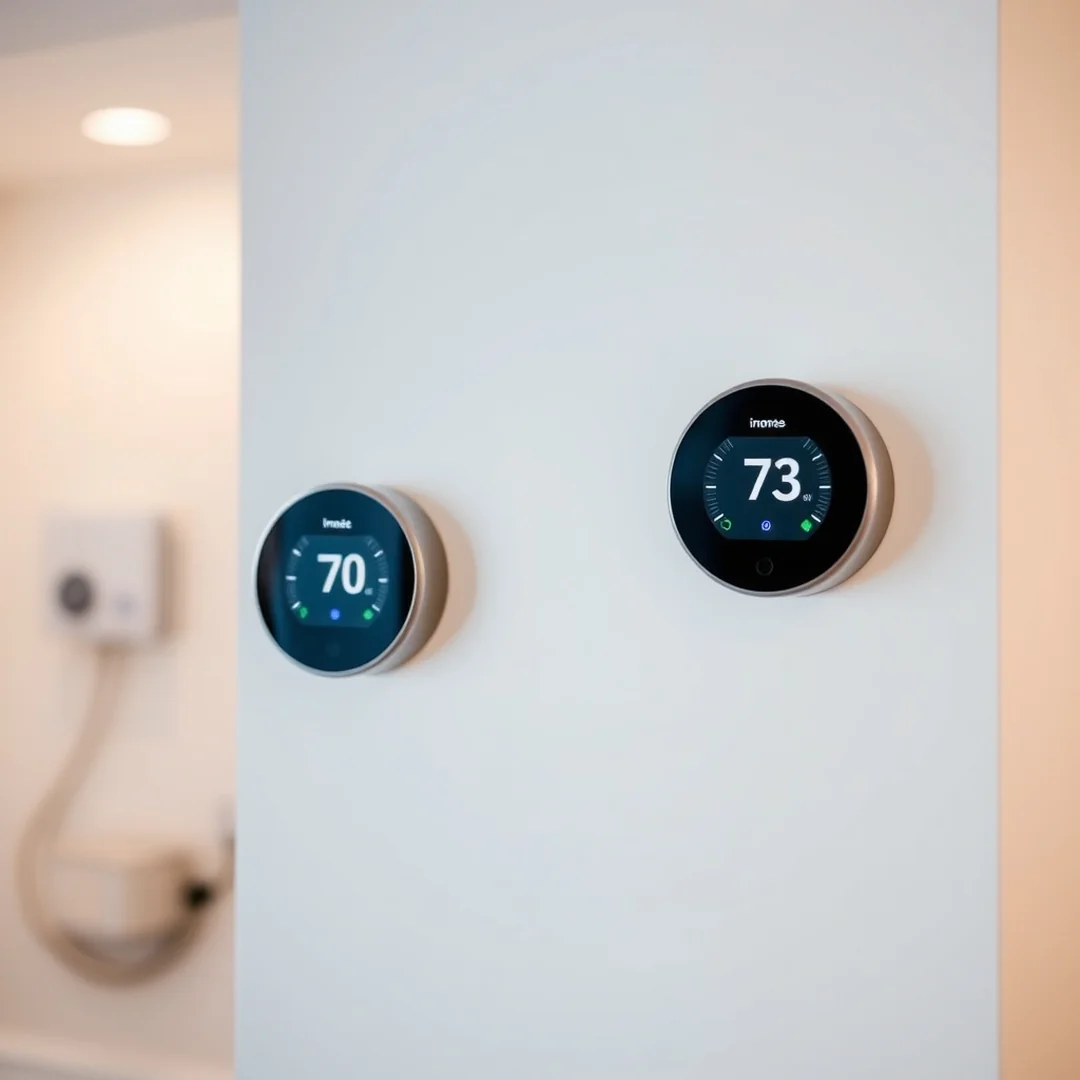 Modern Smart Thermostats - 18 Easy DIY Home Improvement Ideas to Transform Space