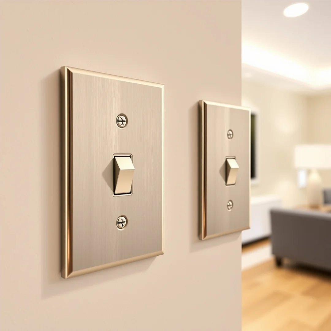 Updated Switch Plates - 18 Easy DIY Home Improvement Ideas to Transform Space