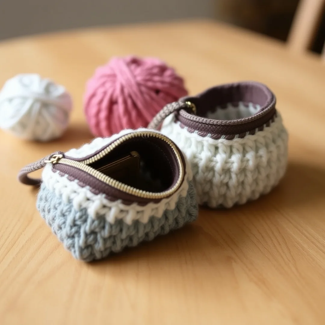 Small Coin Purses - 18 Easy One Hour Crochet Projects for Quick Results