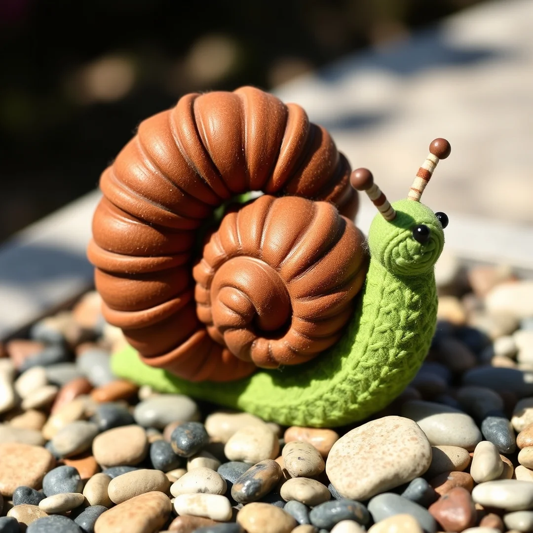 Easy Snail Toy - 18 Free Crochet Amigurumi Patterns for Cute Beginners
