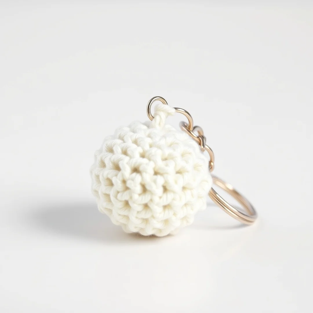 Simple Sphere Keychain - 18 Free Crochet Amigurumi Patterns for Cute Beginners