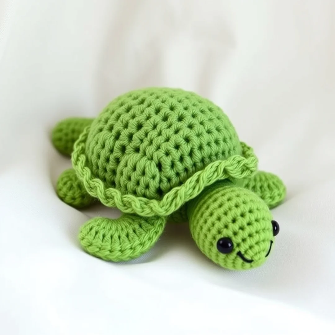 Tiny Turtle Pattern - 18 Free Crochet Amigurumi Patterns for Cute Beginners