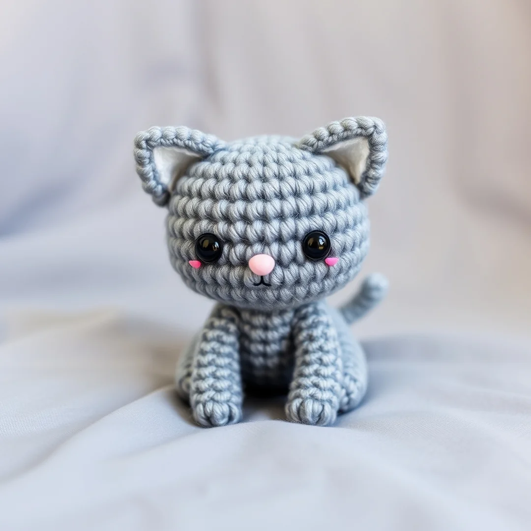 Tiny Cat Pattern - 18 Free Crochet Amigurumi Patterns for Cute Beginners