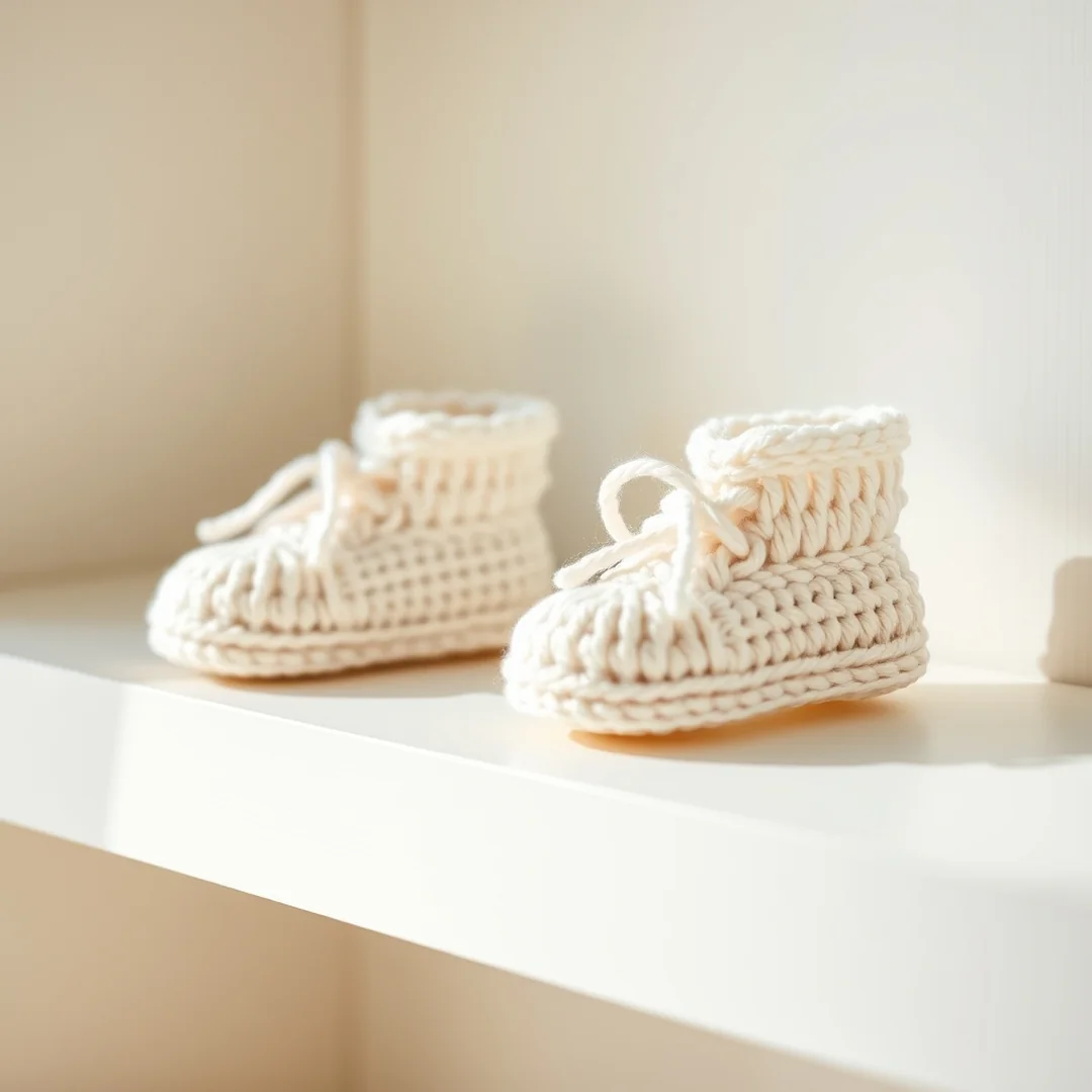 Tiny Baby Booties - 18 Free Crochet Baby Patterns Soft Cute Beginner Friendly