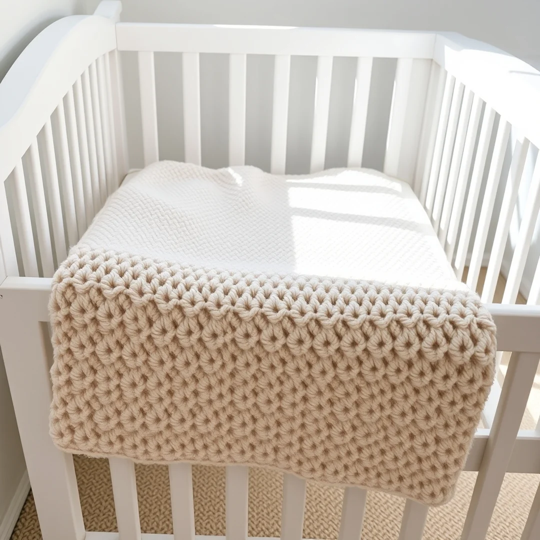 Simple Baby Blanket - 18 Free Crochet Baby Patterns Soft Cute Beginner Friendly